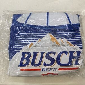 Vintage 1990s Busch Beer Nascar inflatable Race Car Blow Up Chevy Racecar NOS